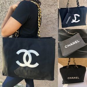 PROJECT Chanel Tote w/ Zipper Pouch Authentic